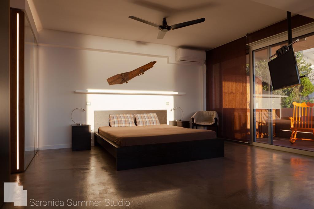 Saronida Summer Studio With Breathtaking View لاغونيسي المظهر الخارجي الصورة