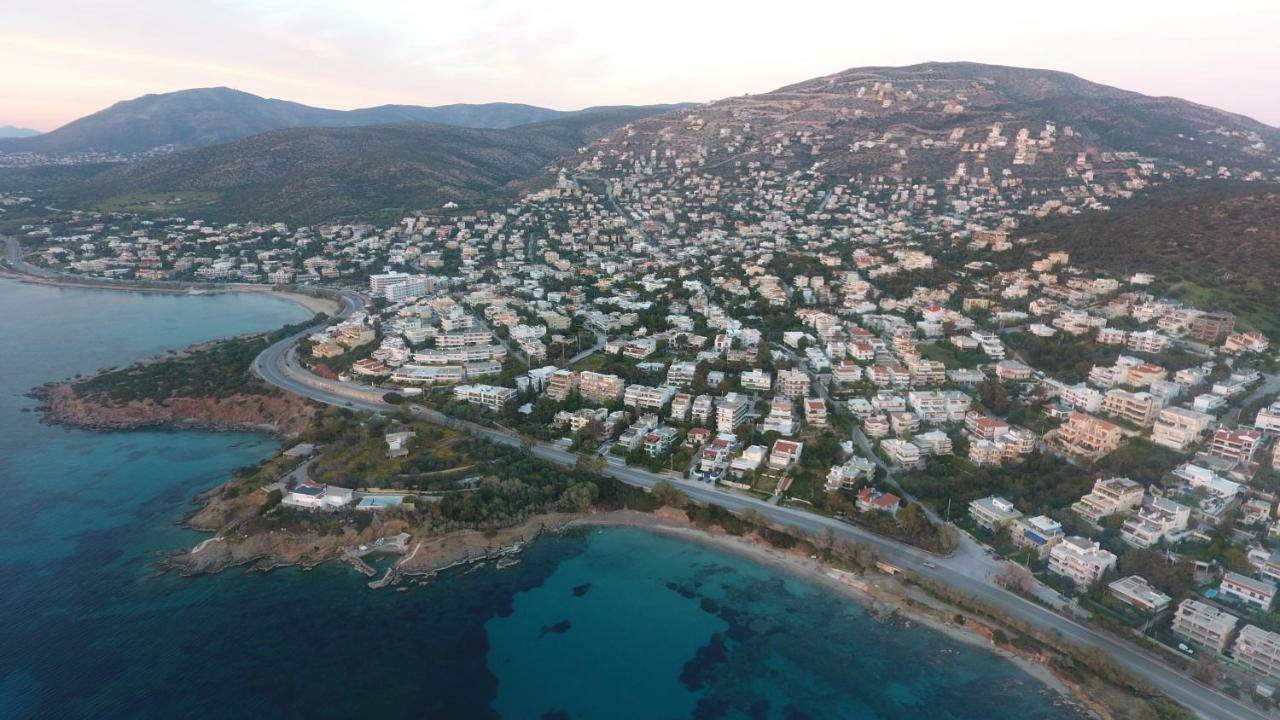 Saronida Summer Studio With Breathtaking View لاغونيسي المظهر الخارجي الصورة